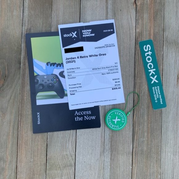 Air Jordan 4’s “Oreo 4’s” - Picture 9 of 10
